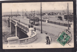 62. CALAIS . Le Nouveau Pont . Animée . Tramway - Calais