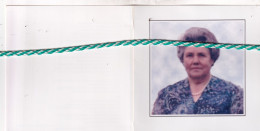 Leontine Van Wiele-Verstraeten, Vrasene 1920, Melsele 1999. Foto - Obituary Notices