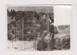 People Portrait, Film Error, Double Exposure Ghos View, Abstract Surreal Vintage Orig Photo 8.6x6.2cm. (1400) - Personas Anónimos
