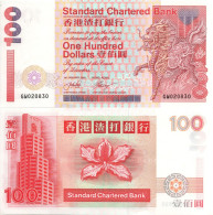 Hong Kong / 100 Dollars / 2001 / P-287(d) / UNC - Hongkong