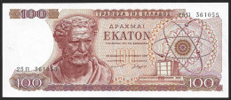 Greece 100 Drachnai 1967 P196b UNC - Griechenland