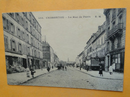CHARENTON Le PONT -- La Rue De Paris - Commerces - ANIMATION - Charenton Le Pont