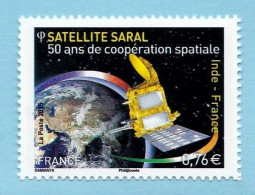 N°  4945  Neuf ** TTB Satellite Saral Tirage 825  000 Exemplaires - Neufs