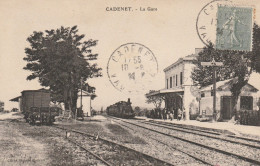 CPA-84-CADENET-La Gare - Cadenet