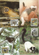 CM Malgasy/WWF Protected Lemur 1988 - Monkeys
