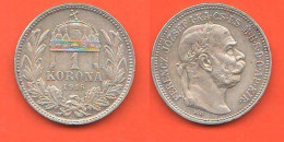 Hungary 1 Korona 1916 Ungheria 1 Corona Franz Joseph K 492 - Austria