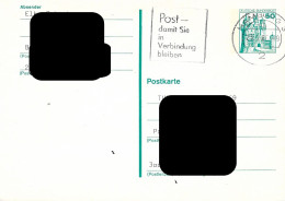 GERMANY. POSTAL STATIONERY FROM HAMBURG TO HANNOVER. - Cartes Postales - Oblitérées