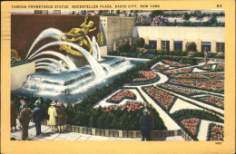 11044819 New_York_City Famous Prometheus Statue Rockefeller Plaza Radio City - Sonstige & Ohne Zuordnung
