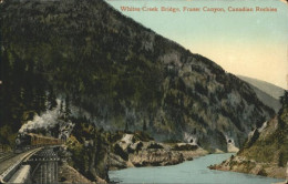 11044637 Fraser Canyon Whites Creek Bridge Canadian Rockies Zug Fraser Canyon - Ohne Zuordnung