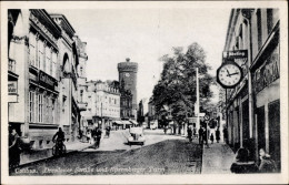 CPA Cottbus In Der Niederlausitz, Dresdener Straße Und Spremberger Turm - Other & Unclassified