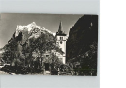 11042570 Grindelwald Kirche Wetterhorn - Other & Unclassified