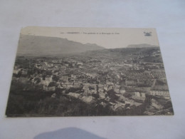 CHAMBERY ( 73 Savoie ) VUE GENERALE ET LA MONTAGNE DU CHAT  1910 - Chambery