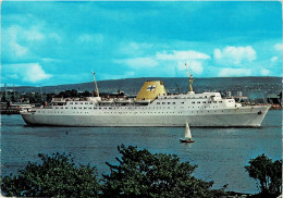 Postkarte Fährschiff KRONPRINS HARALD (Jahre Line) - Steamers