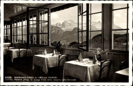 CPA Oberbozen Soprabolzano Renon Ritten Südtirol, Hotel-Posta, Restaurant - Andere & Zonder Classificatie