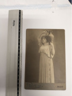 Photo Format Cabinet Reutlinger, Paris -  Actrice - Old (before 1900)