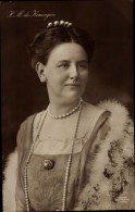 CPA Reine Wilhelmina Der Niederlande, Portrait - Royal Families