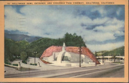 11038136 Los_Angeles_California Cahuenga Pass Freeway Hollywood California - Autres & Non Classés