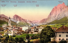 CPA Cortina D'Ampezzo Veneto, Gesamtansicht, Dolomiten, Seekofel - Andere & Zonder Classificatie