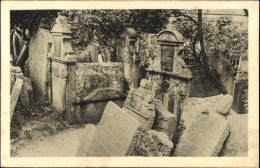 Judaika CPA Jüden-Friedhof, Grabstätte, Gräber - Jodendom