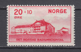 Norway 1931 Radium Hospital Set,MLH,OG,VF,Scott# B4 - Ongebruikt