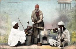 CPA Araber Kaffee Trinkend, Maghreb - Costumes