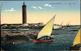 CPA Alexandria Ägypten, Leuchtturm - Sonstige & Ohne Zuordnung