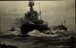 CPA Französisches Kriegsschiff, Formidable, Cuirasse - Other & Unclassified