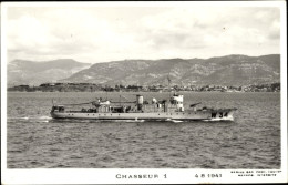 Photo CPA Französisches Kriegsschiff, Chasseur 1, W 34, 1941 - Autres & Non Classés