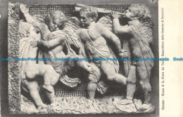 R055150 Postcard. Firenze. Museo Di S. Maria Del Flore. Bassorilievo Della Cantc - Monde