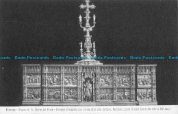 R055151 Postcard. Firenze. Museo Di S. Maria Del Fiore. Dossale D Argento Con St - Monde