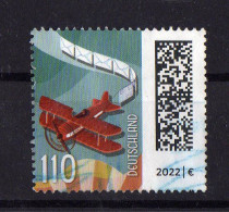ALLEMAGNE Germany 2022 Avion Plane  Obl. - Used Stamps