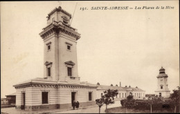 CPA Sainte Adresse Seine Maritime, Les Phares De La Heve - Other & Unclassified