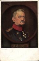 Artiste CPA Ulmer, H., Generalfeldmarschall Von Bülow, Portrait In Uniform - Autres & Non Classés