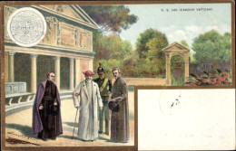 Lithographie Vatikan, Papst Leo XIII., Vincenzo Gioacchino Pecci - Sonstige & Ohne Zuordnung