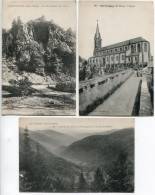 LOT 3 CPA Ecrites En 1918 * GIROMAGNY Le Rosemont / L'Eglise / Vue Sur Vallée De Giromagny Et La Trouée De Belfort - Autres & Non Classés