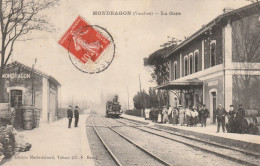 CPA-84-MONDRAGON-La Gare - Sonstige & Ohne Zuordnung