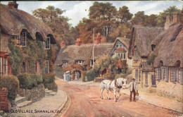 11036409 Shanklin The Old Village Pferd A. R. Q Kuenstler Shanklin - Autres & Non Classés