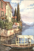 11036190 Lugano_TI Oria Villa Fogazzaro Boot A. Veronesi - Autres & Non Classés