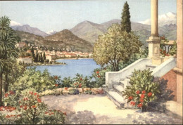 11036187 Lugano_TI A. Veronesi Ansicht Auf See - Autres & Non Classés