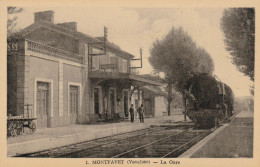 CPA-84-MONTFAVET-La Gare - Sonstige & Ohne Zuordnung