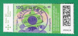 BRD 2024   Mi.Nr. 3812 , Flüchtlingshilfe - Nassklebend - Gestempelt / Fine Used / (o) - Used Stamps