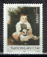 Joie De L'Europe : "Portrait D'enfant De Jovan Popovic" - Ongebruikt