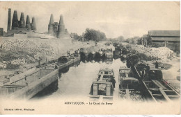 PENICHE          MONTLUCON LE CANAL DU BERRY - Embarcaciones