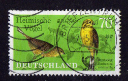 ALLEMAGNE Germany 2019 Oiseau Bird Obl. - Oblitérés