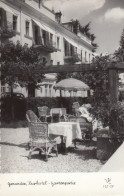 Gmunden Am Traunsee, Salzkammergut. Kurhotel, Gartenpartie, 1952 - Gmunden