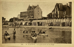 CPA (Morbihan). QUIBERON. Les Périssoires Sur La Plage (n°12) - Quiberon