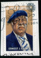 VEREINIGTE STAATEN ETATS UNIS USA 2023 ERNEST J GAINES SA USED ON PAPER SN 5753 - Used Stamps