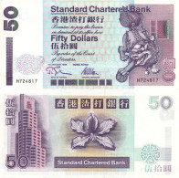 Hong Kong / 50 Dollars / 1995 / P-286(b) / UNC - Hongkong