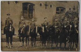 Germany 1910 Feldpost Postcard Photo Militaria From Saarbrücken To Flensburg Re-addressed Ludwigslust Cavalry Soldier - Sonstige & Ohne Zuordnung