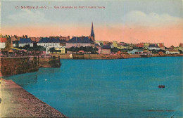 35 - Saint Malo - Vue Générale Du Port à Marée Haute - Colorisée - Carte Neuve - CPA - Voir Scans Recto-Verso - Saint Malo